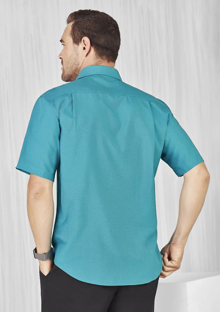 Oasis Mens Plain Short Sleeve Shirt - SH3603 Image 
