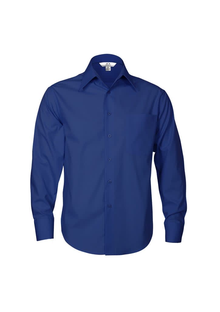 Mens Metro Long Sleeve Shirt - SH714 Image Royal