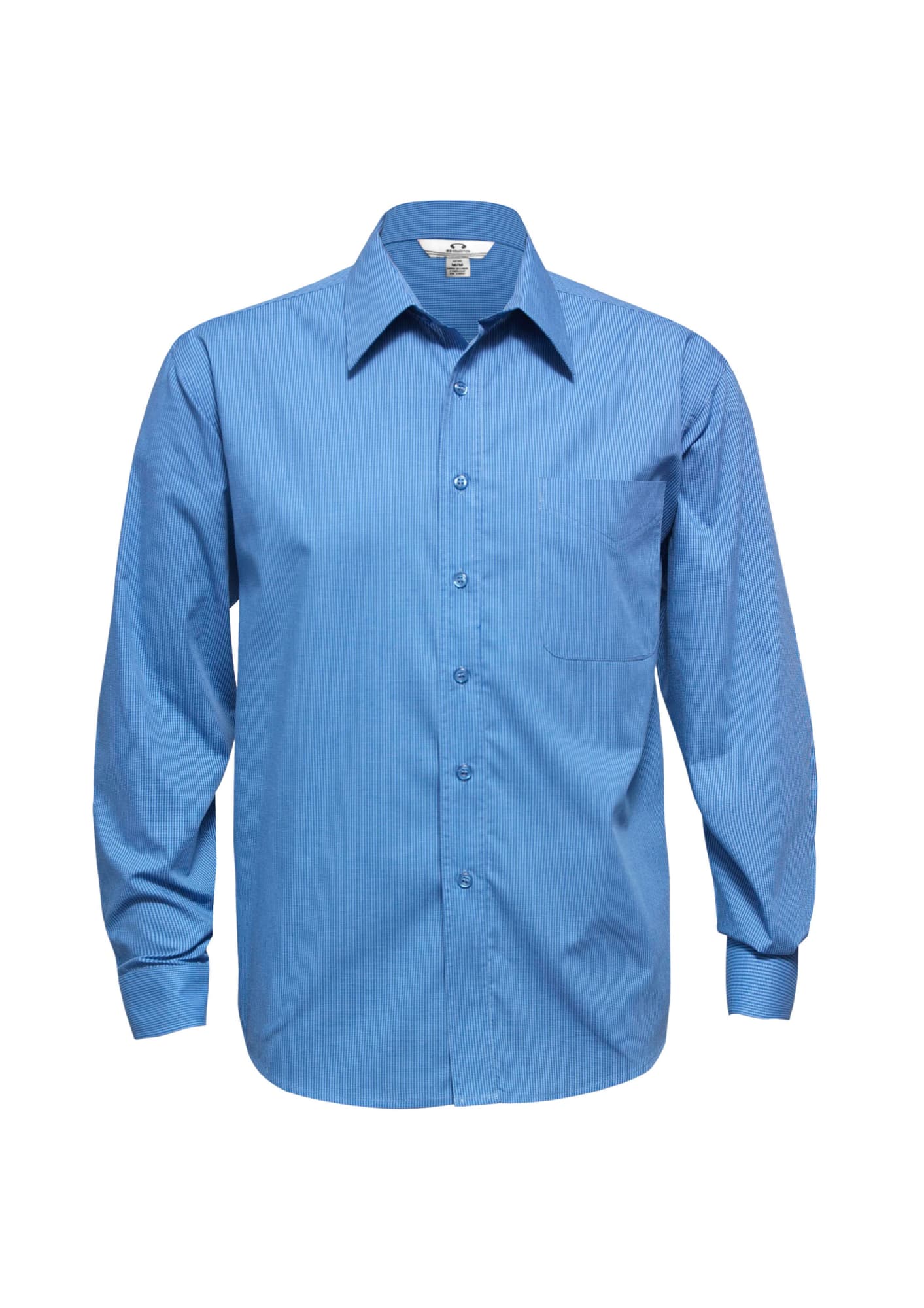Mens Micro Check Long Sleeve Shirt FA-SH816