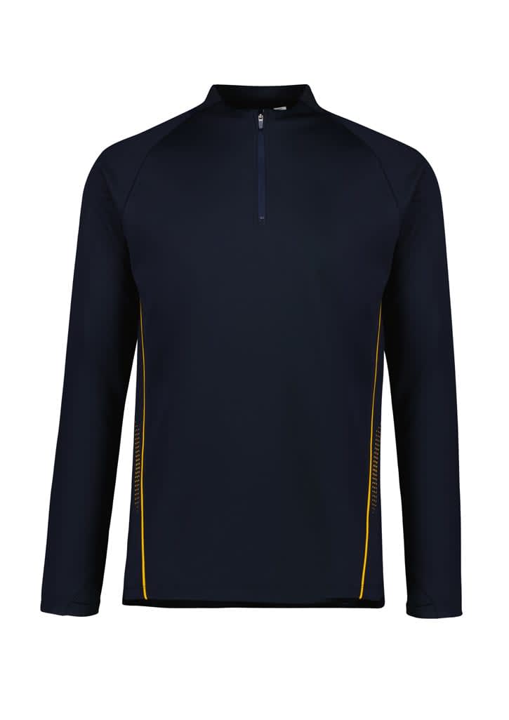 Kids Balance Mid Layer Top - SW225K Image Navy/Gold