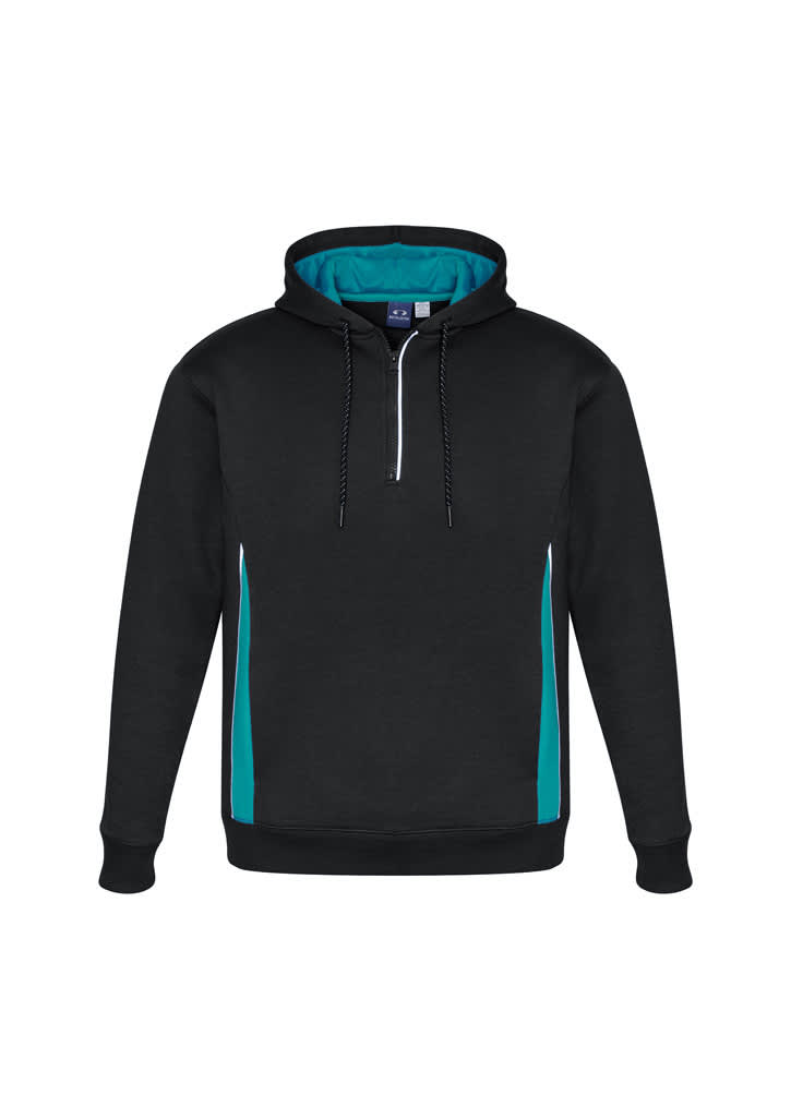 Unisex Renegade Hoodie - SW710M Image Black/Teal/Silver