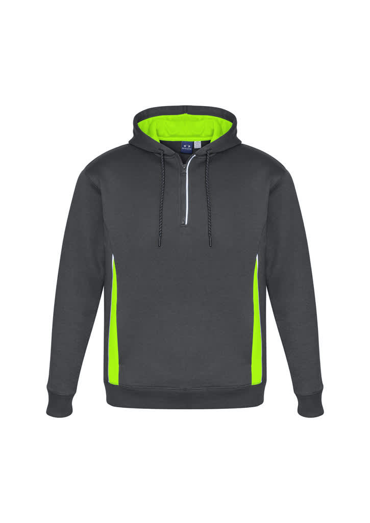 Unisex Renegade Hoodie - SW710M Image Grey/Fluoro Lime/Silver