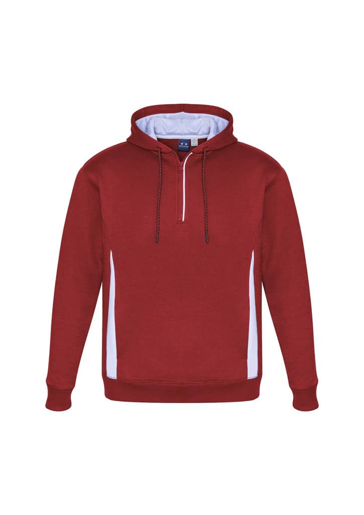 Unisex Renegade Hoodie - SW710M Image Red/White/Silver