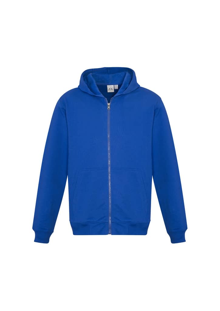 Kids Crew Zip Hoodie - SW762K Image Royal