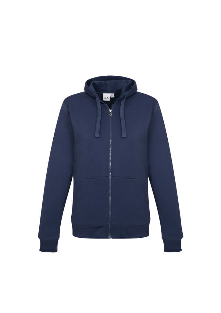 Womens Crew Zip Hoodie - SW762L Image Navy