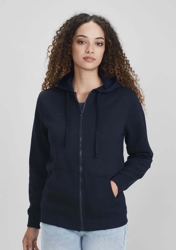 Ladies Crew Zip Hoodie - Modern Promotions