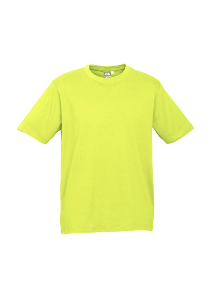 Mens Ice Short Sleeve Tee - T10012 Image Fluoro Yellow/Lime