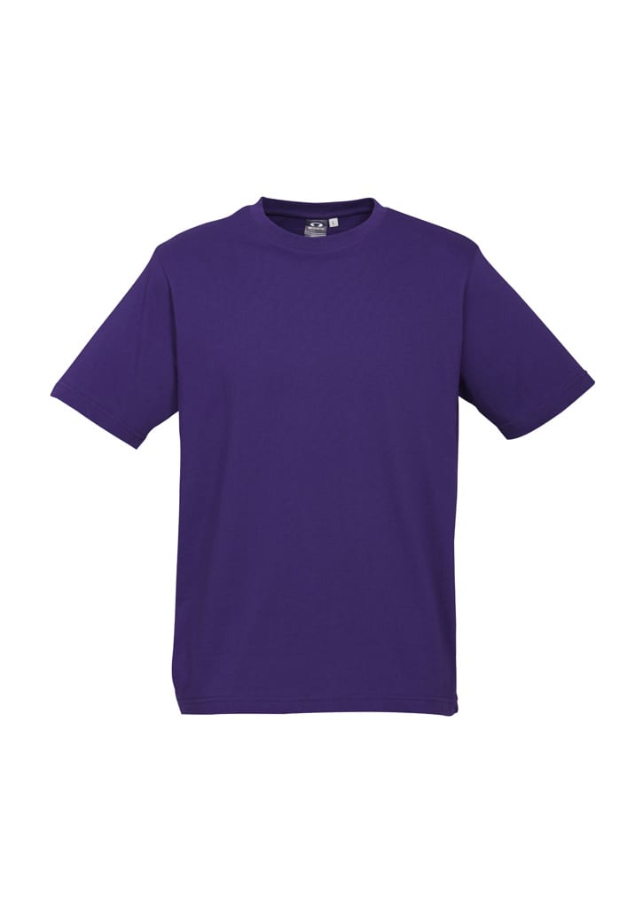 Mens Ice Short Sleeve Tee - T10012 Image Purple