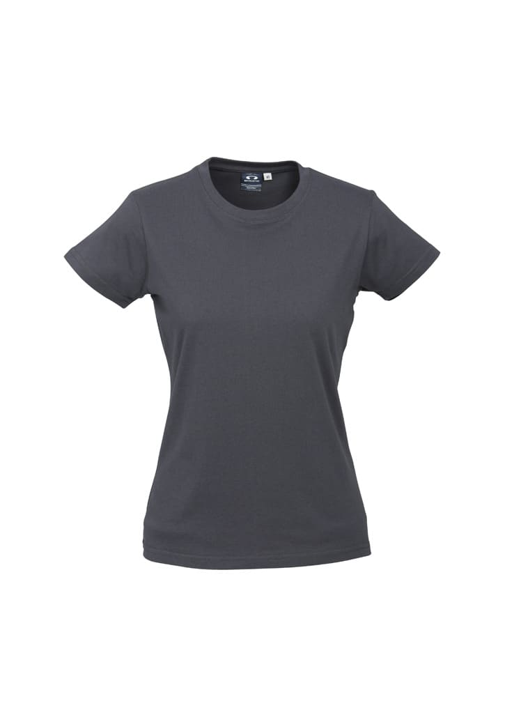 Womens Ice Short Sleeve Tee - T10022 Image Charcoal