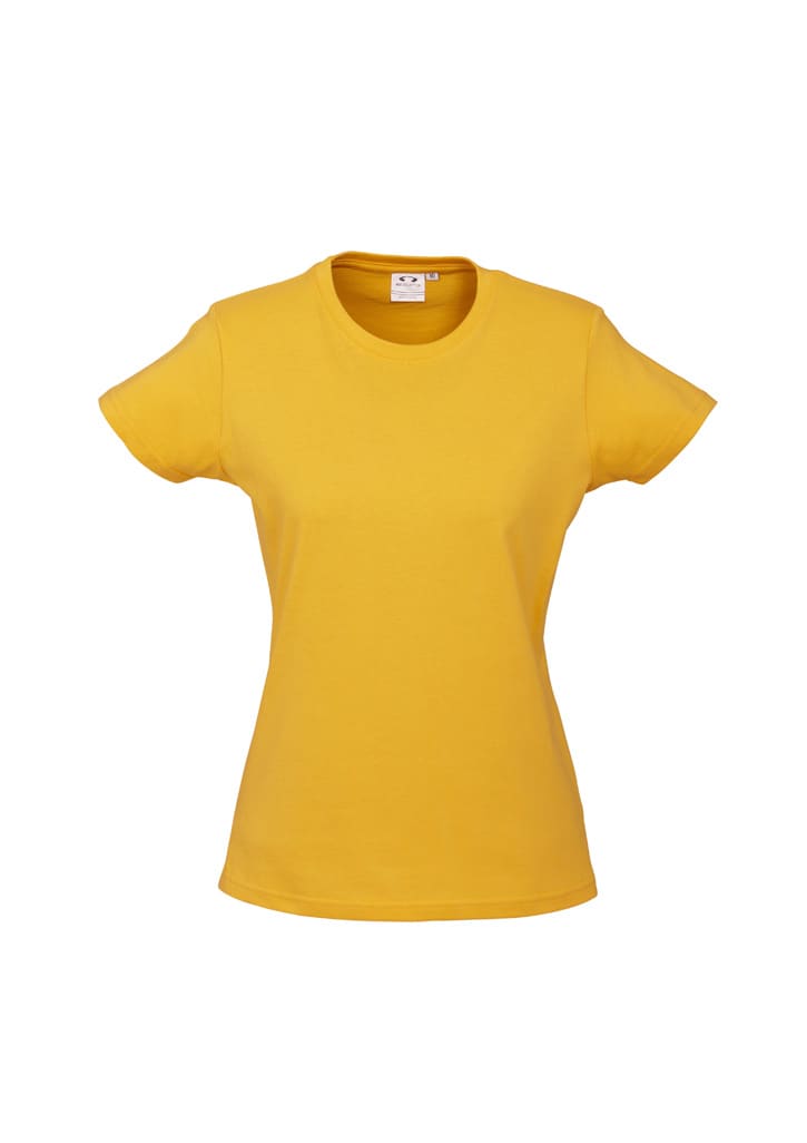Womens Ice Short Sleeve Tee - T10022 Image Gold