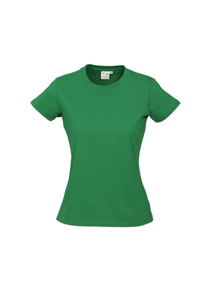 Womens Ice Short Sleeve Tee - T10022 Image Kelly Green