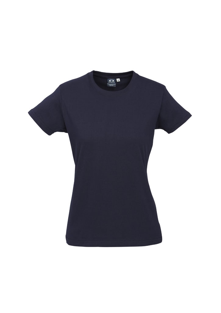 Womens Ice Short Sleeve Tee - T10022 Image Navy