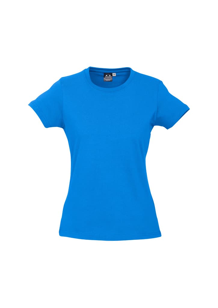 Womens Ice Short Sleeve Tee - T10022 Image Neon Cyan