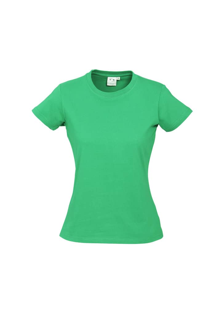 Womens Ice Short Sleeve Tee - T10022 Image Neon Green