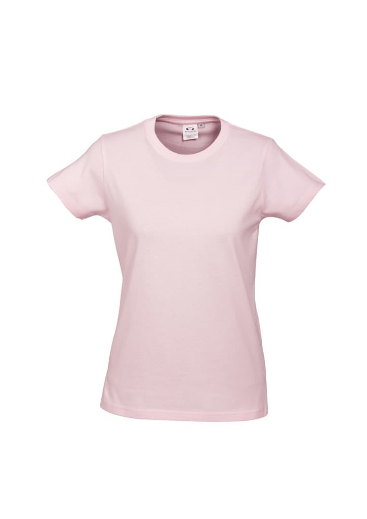 Womens Ice Short Sleeve Tee - T10022 Image Pink