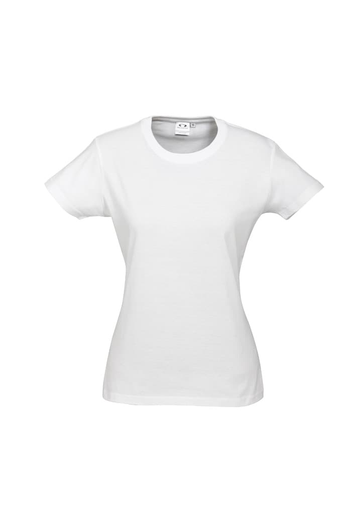 Womens Ice Short Sleeve Tee - T10022 Image White
