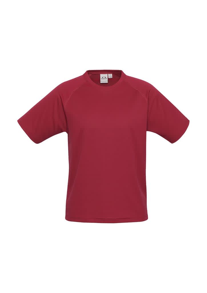 Kids Sprint Short Sleeve Tee - T301KS Image Red
