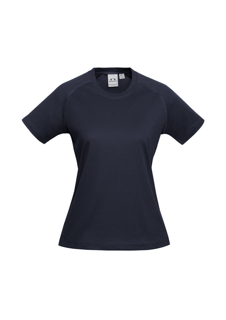 Womens Sprint Short Sleeve Tee - T301LS Image Navy