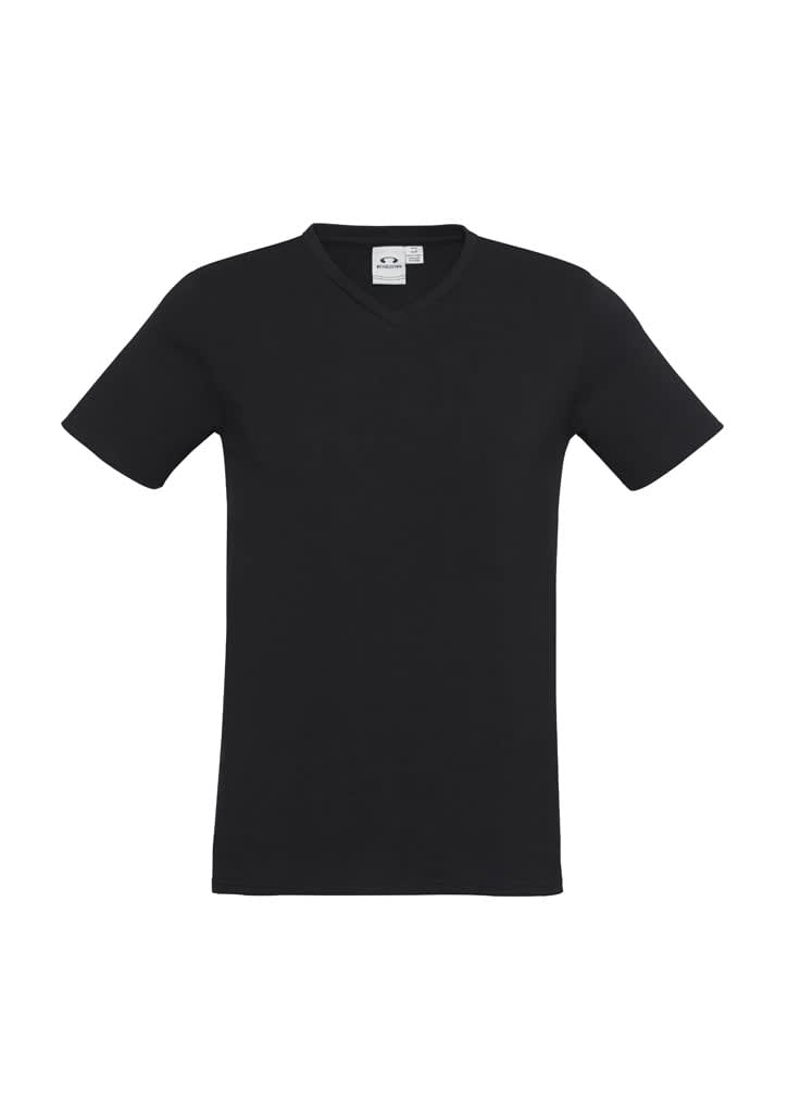 Mens Viva Short Sleeve Tee - T403M Image Black