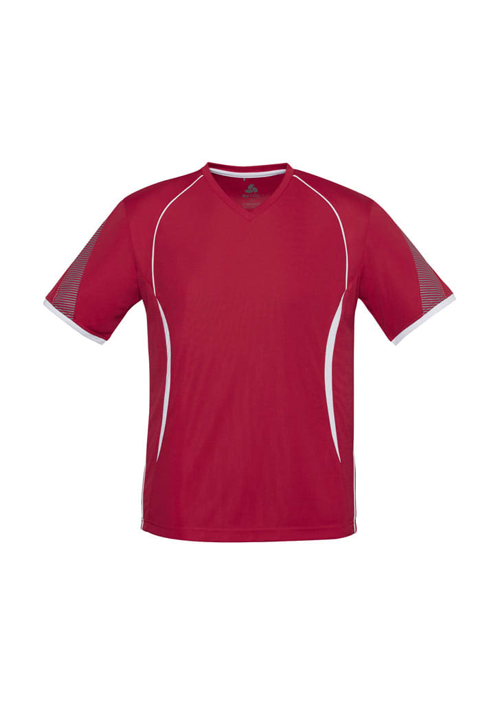 Kids Razor Short Sleeve Tee - T406KS Image Red/White