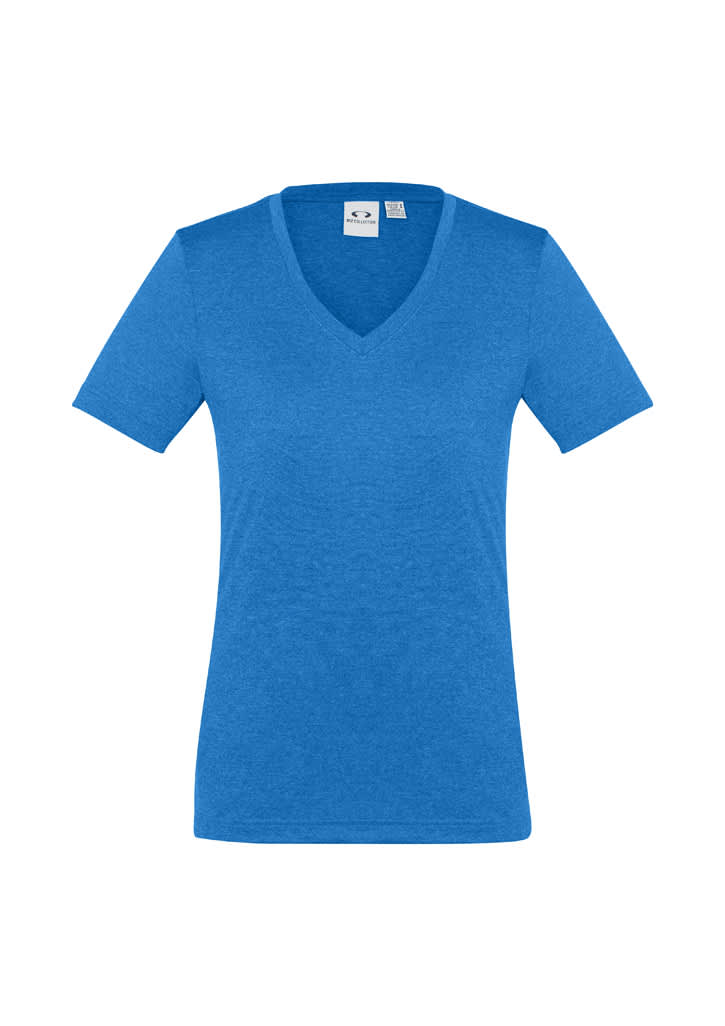 Womens Aero Short Sleeve Tee - T800LS Image Cyan