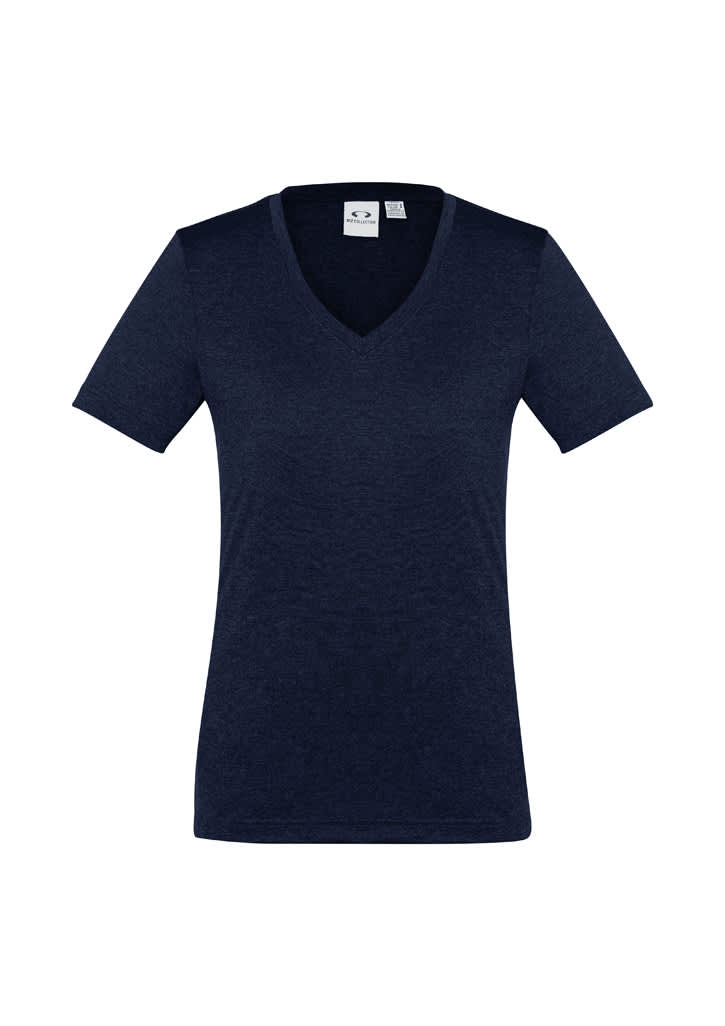 Womens Aero Short Sleeve Tee - T800LS Image Navy