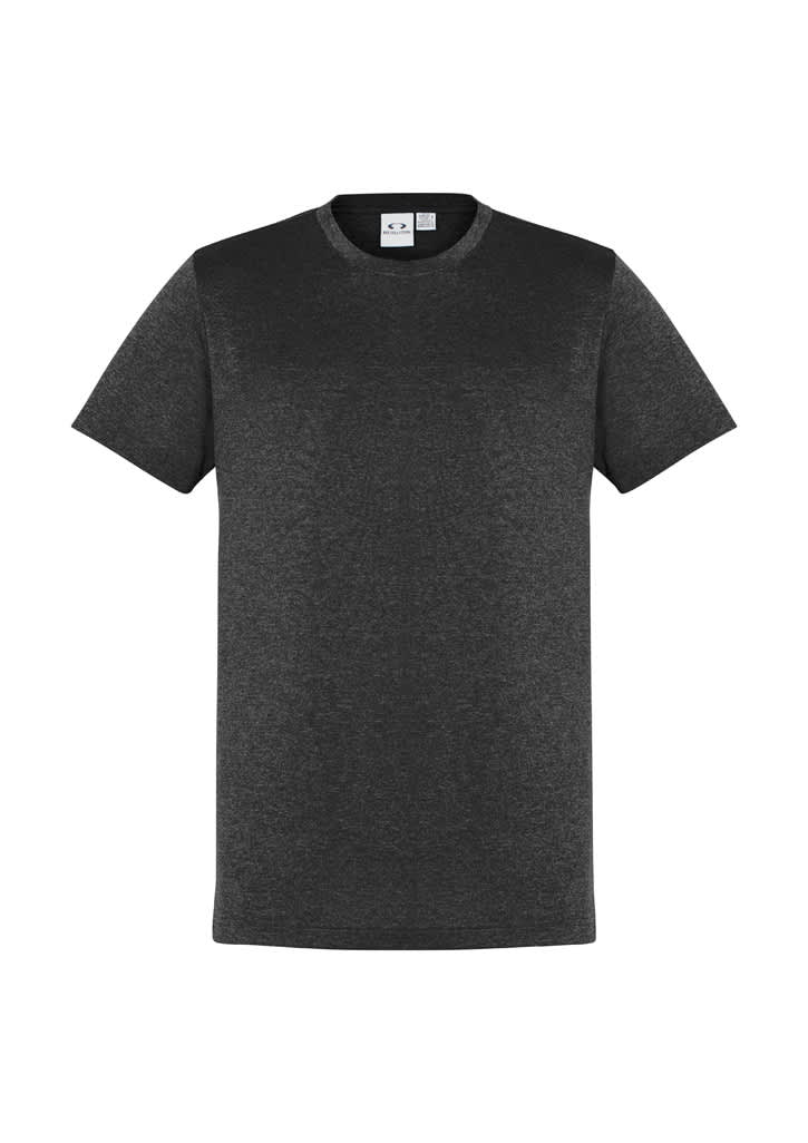 Mens Aero Short Sleeve Tee - T800MS Image Black Marle