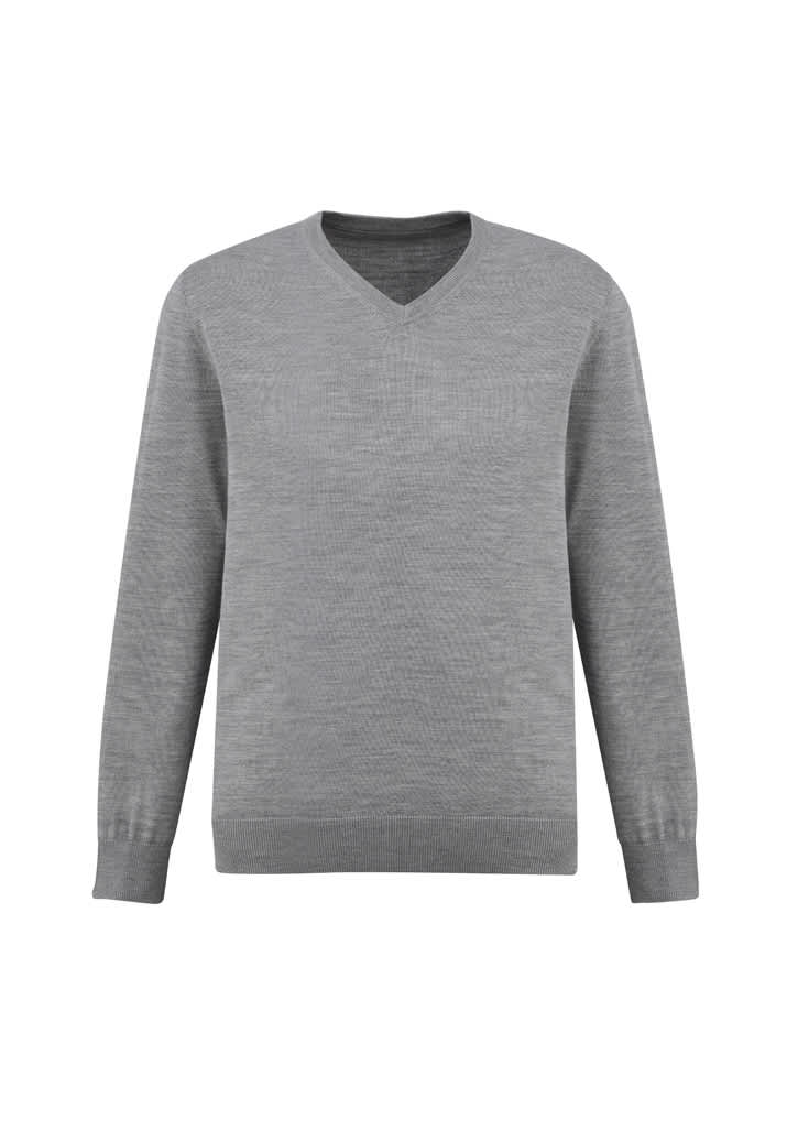 Mens Roma Knit Pullover - WP916M Image Silver