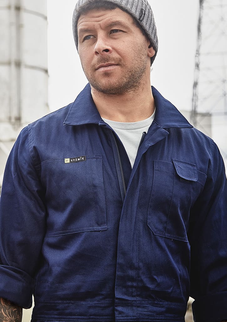 Mens Lightweight Cotton Drill Overall FA-ZC560