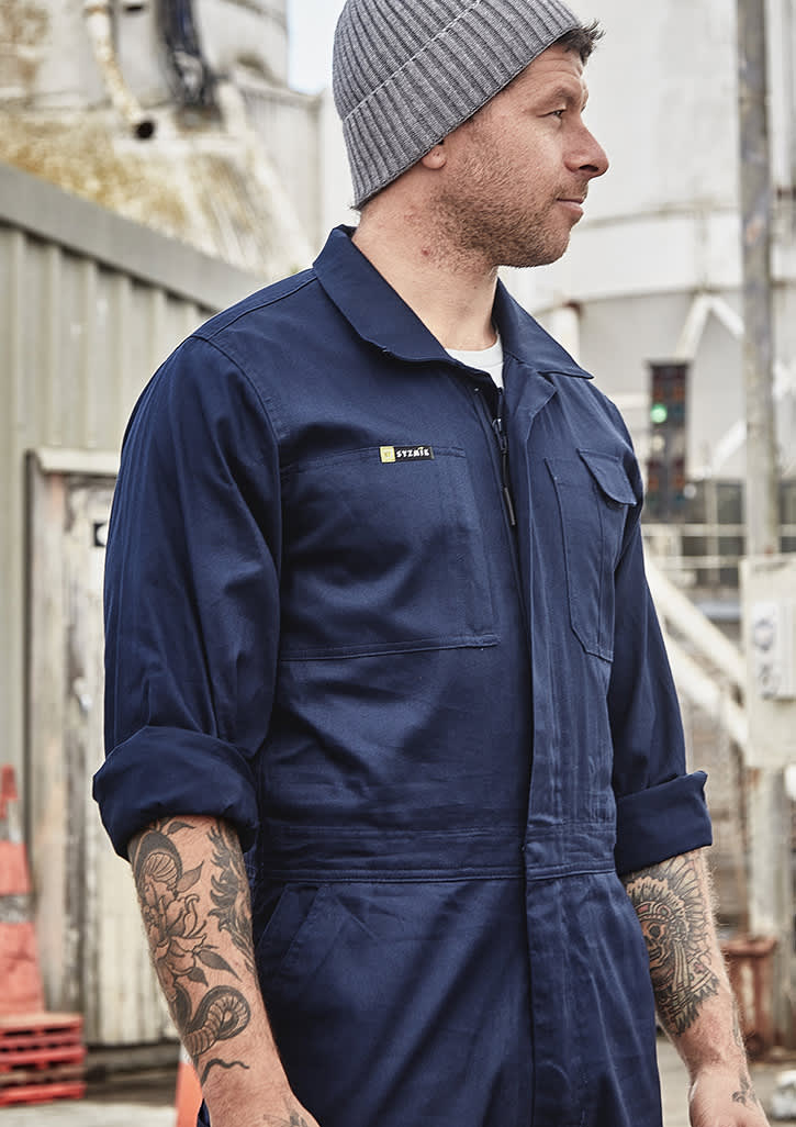 Mens Lightweight Cotton Drill Overall FA-ZC560
