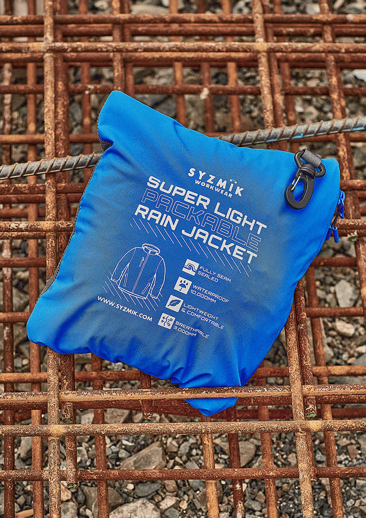 Unisex Super Light Packable Rain Jacket FA-ZJ260