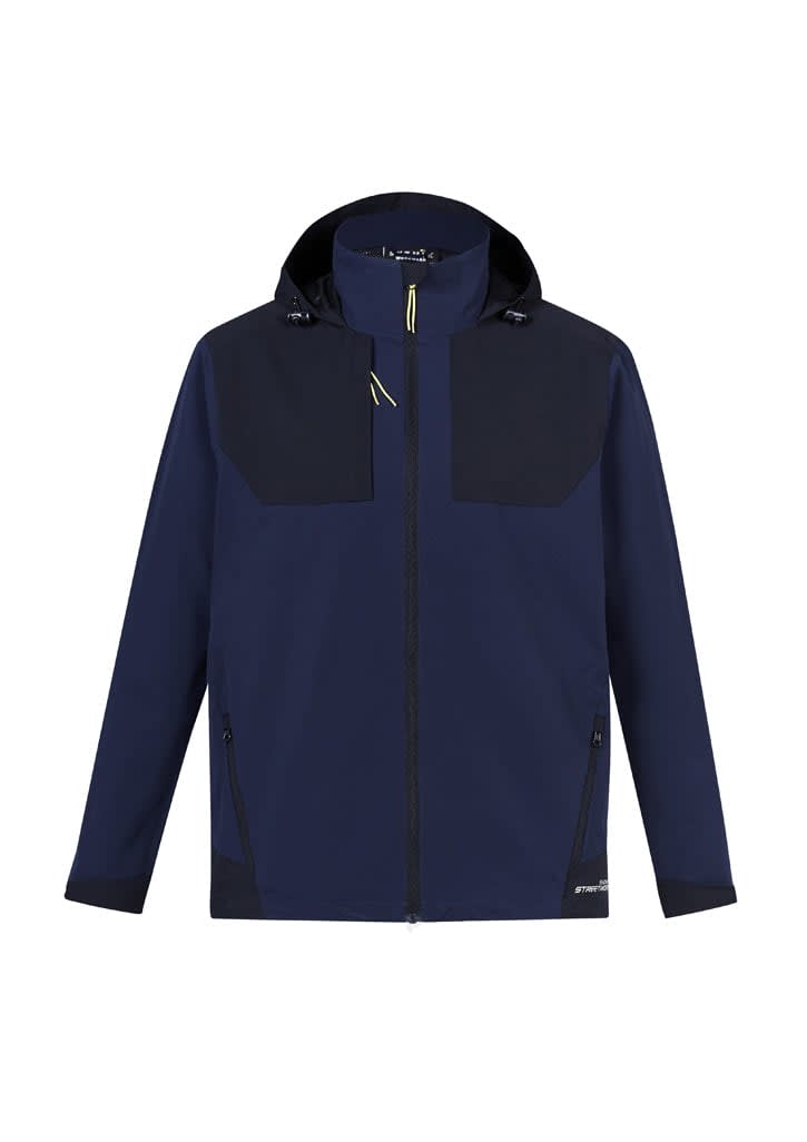 Unisex Streetworx Stretch Waterproof Jacket - ZJ310 Image Navy/Dark Navy