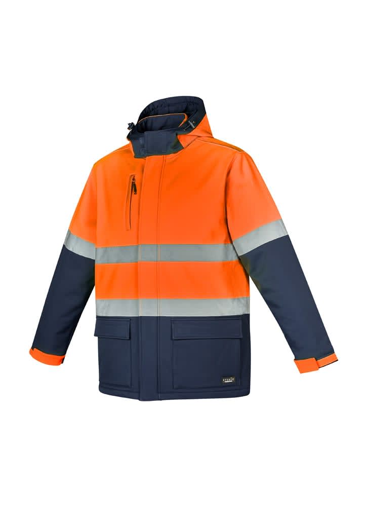 Unisex Hi Vis Antarctic Softshell Jacket - ZJ553 Image 