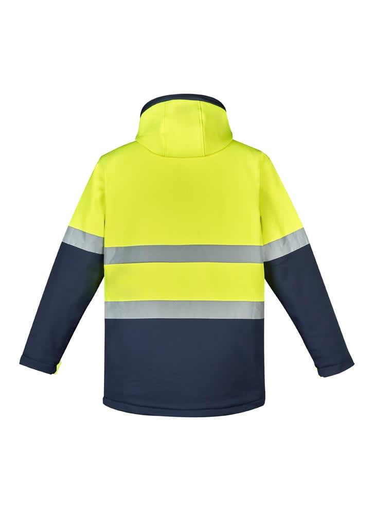 Unisex Hi Vis Antarctic Softshell Jacket - ZJ553 Image 