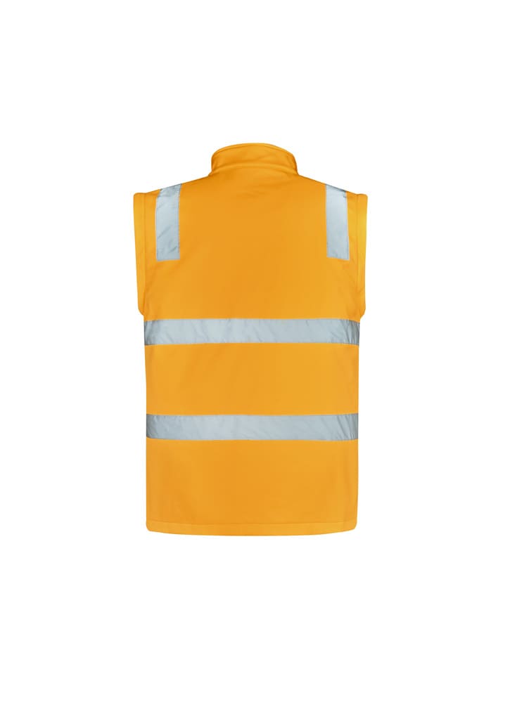 Unisex Hi Vis VIC Rail 2 In 1 Softshell Jacket - ZJ780 Image 