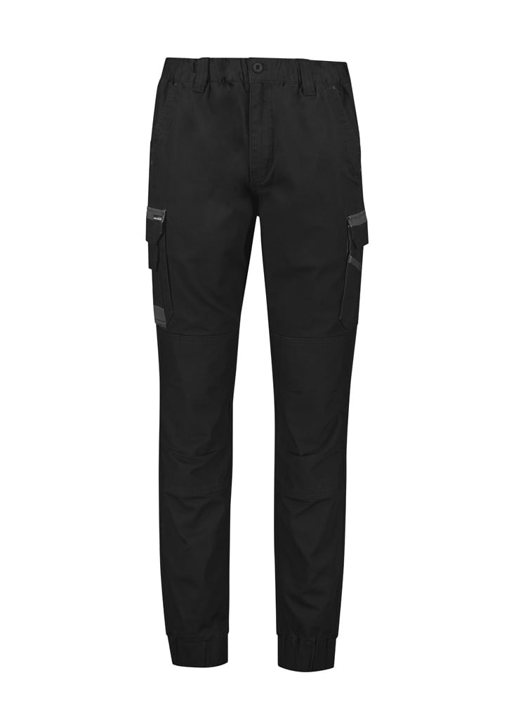 Mens Streetworx Heritage Pant - Cuffed - ZP420 Image Black