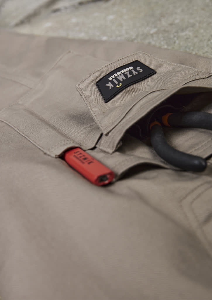 Mens Rugged Cooling Stretch Pant - ZP604 Image Khaki