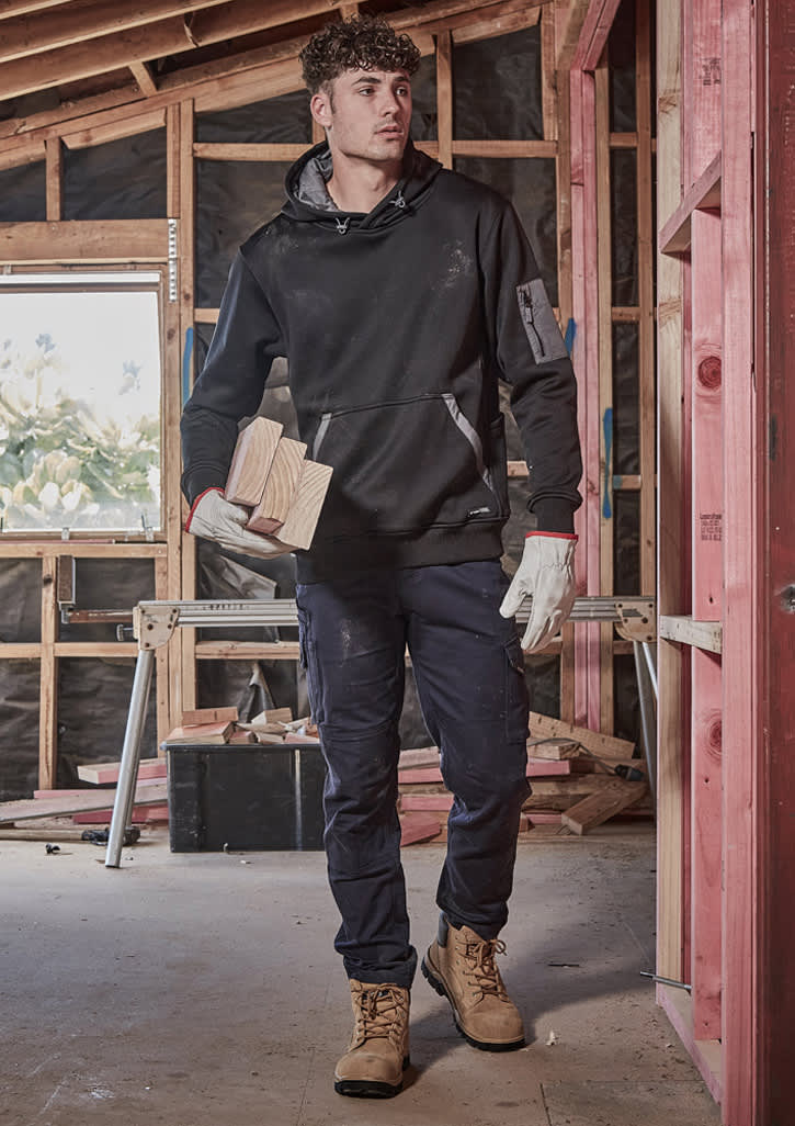 Mens Rugged Cooling Stretch Pant - ZP604 Image Navy