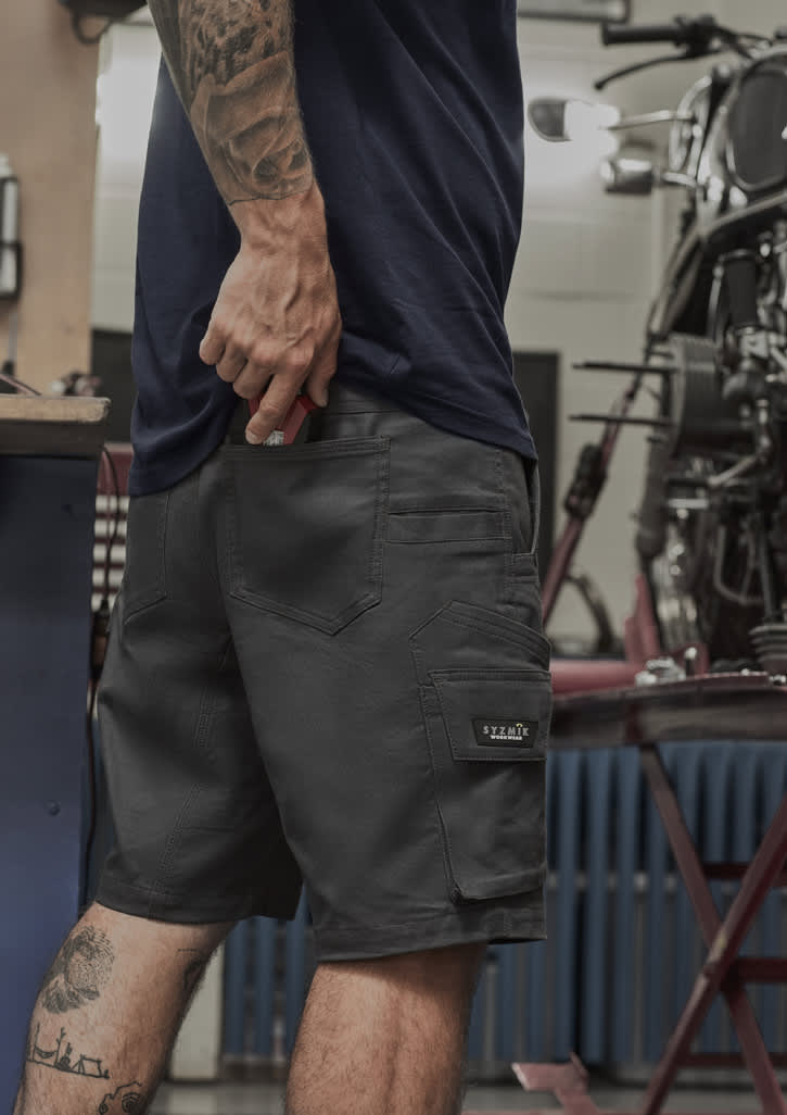 Mens Rugged Cooling Stretch Short - ZS605 Image