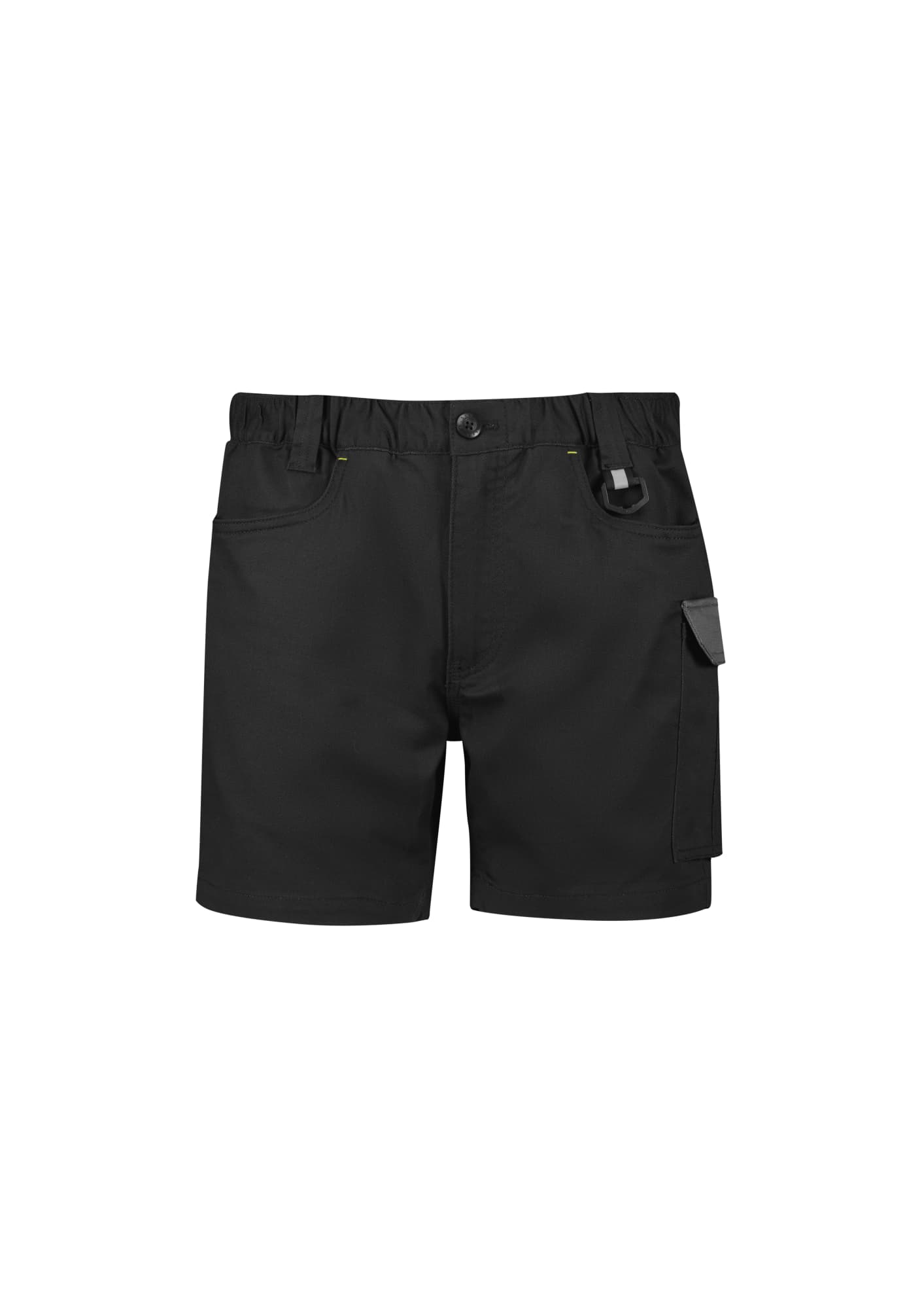 Mens Rugged Cooling Stretch Short Short - ZS607 Image Black