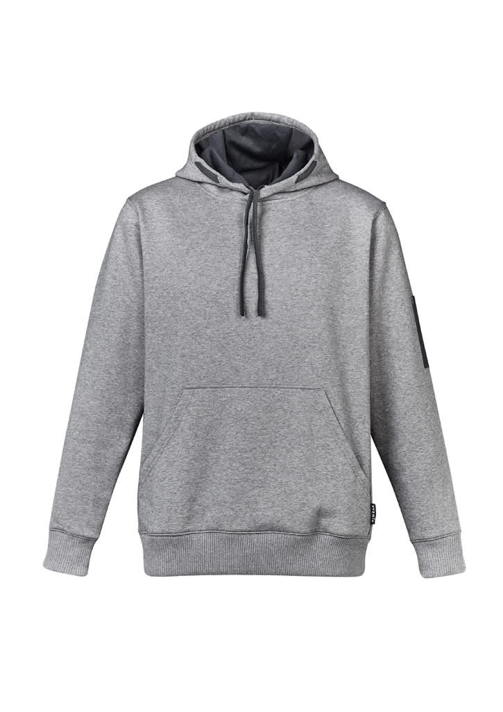 Unisex Multi-Pocket Hoodie - ZT467 Image Grey Marle/Charcoal