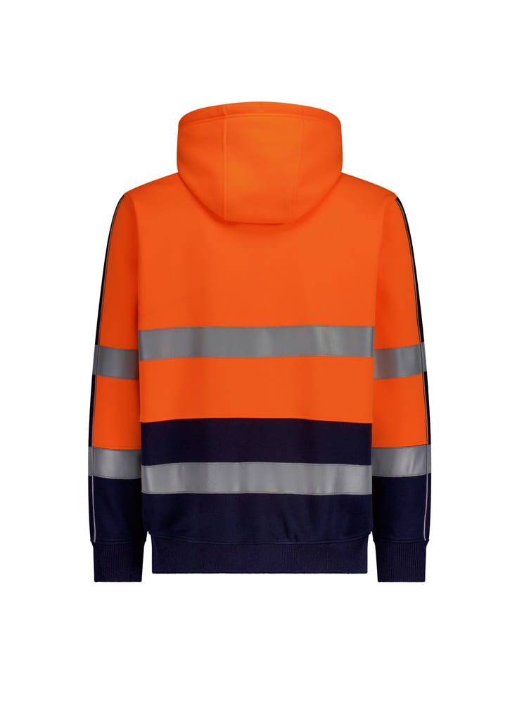 Unisex Hi Vis Full Zip Stretch Taped Hoodie FA-ZT486