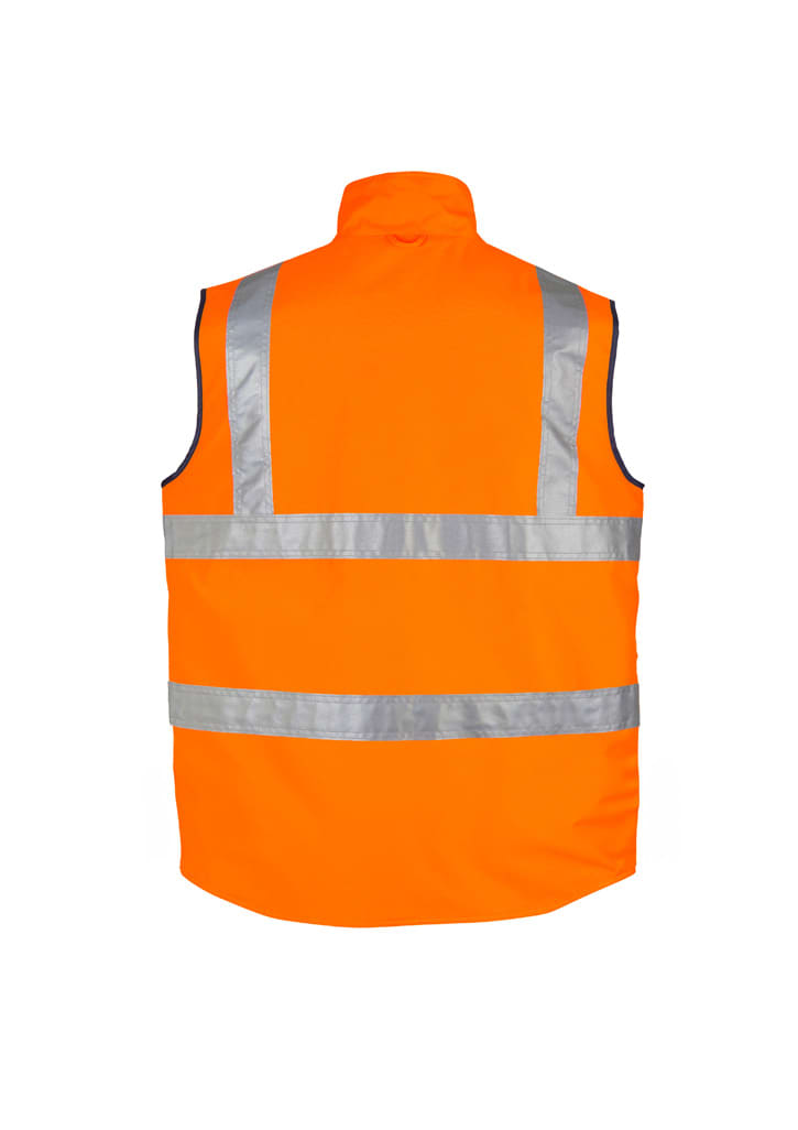 Mens Hi Vis Lightweight Waterproof Vest FA-ZV358