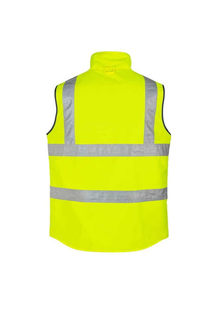 Mens Hi Vis Lightweight Waterproof Vest FA-ZV358