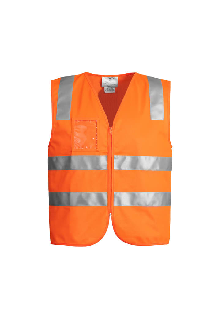 Unisex Hi Vis Zip Vest - ZV998 Image Orange