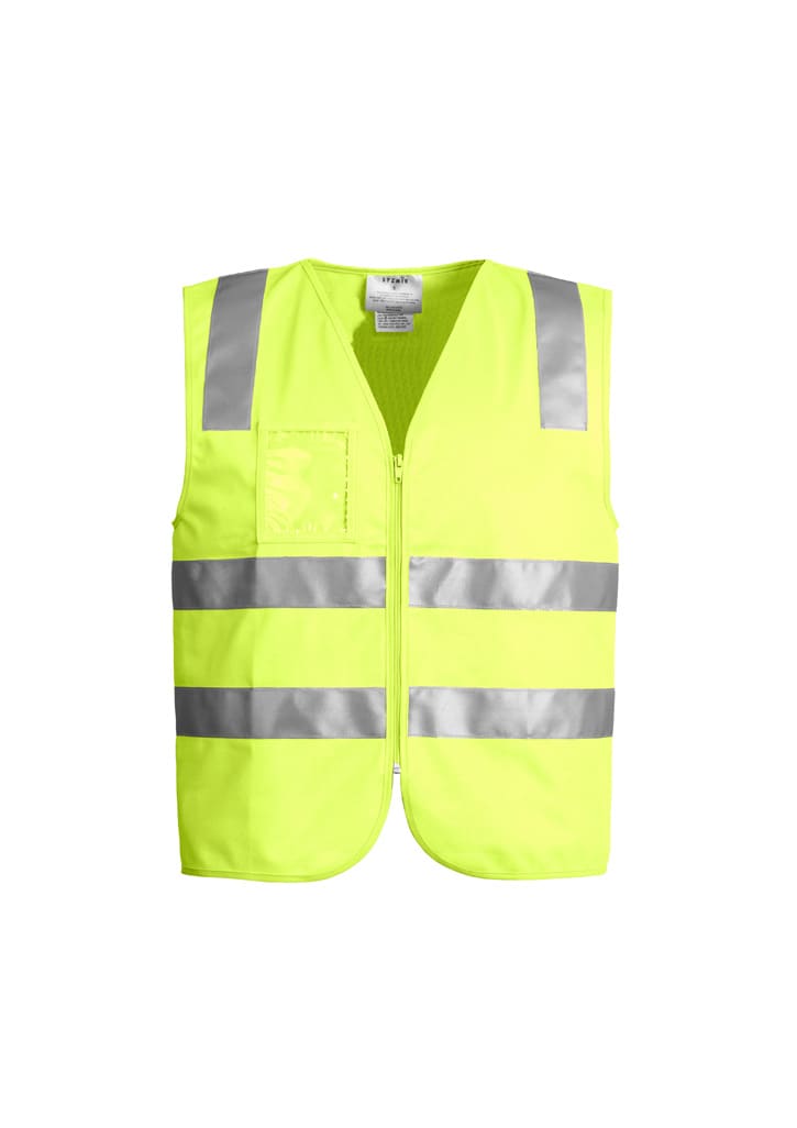 Unisex Hi Vis Zip Vest - ZV998 Image Yellow