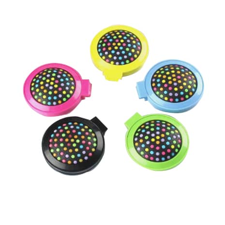 Portable Travel Folding Hair Brush with Mirror