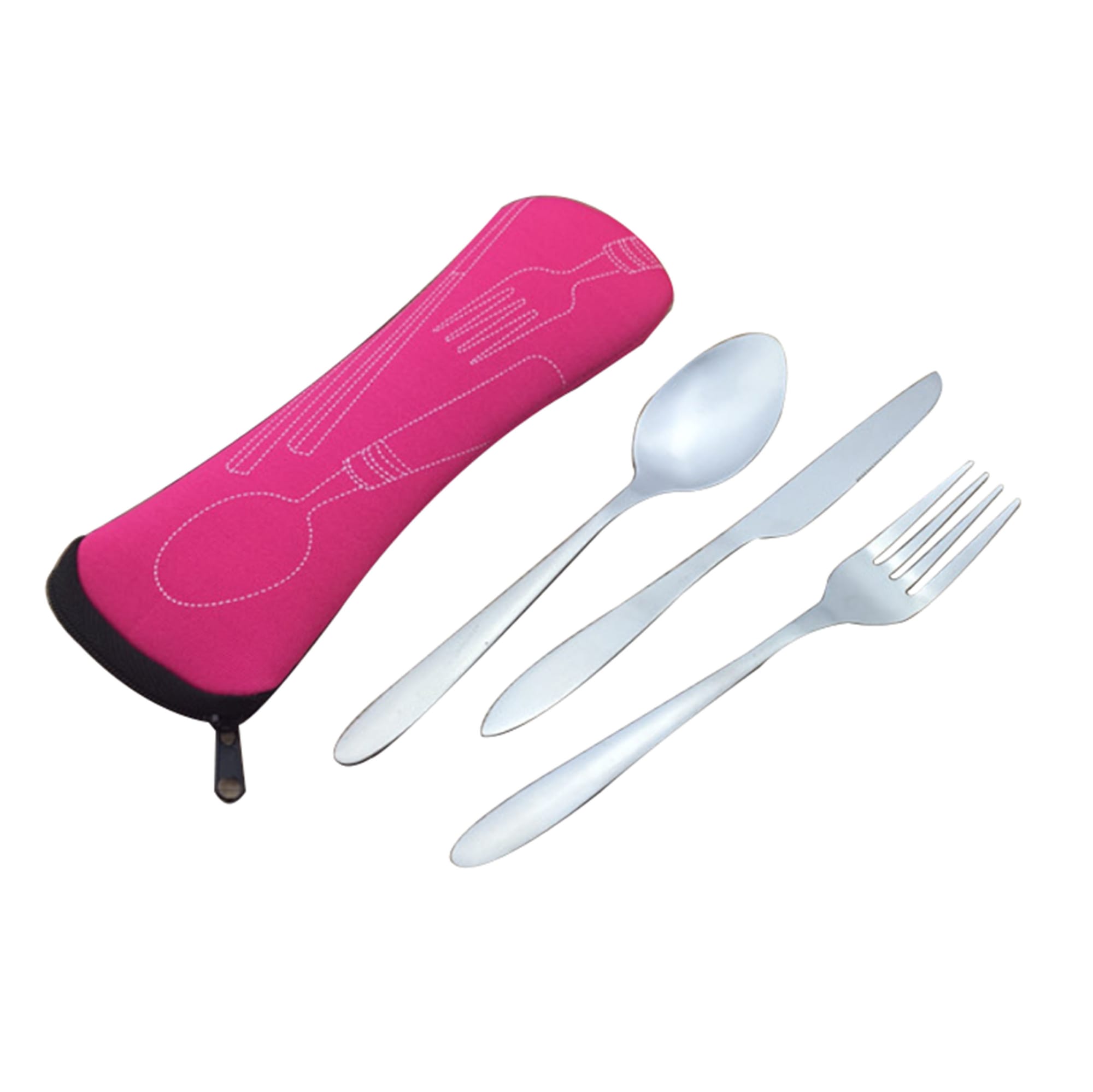 Portable Cutlery Set with Neoprene Case - NW03952 Image 