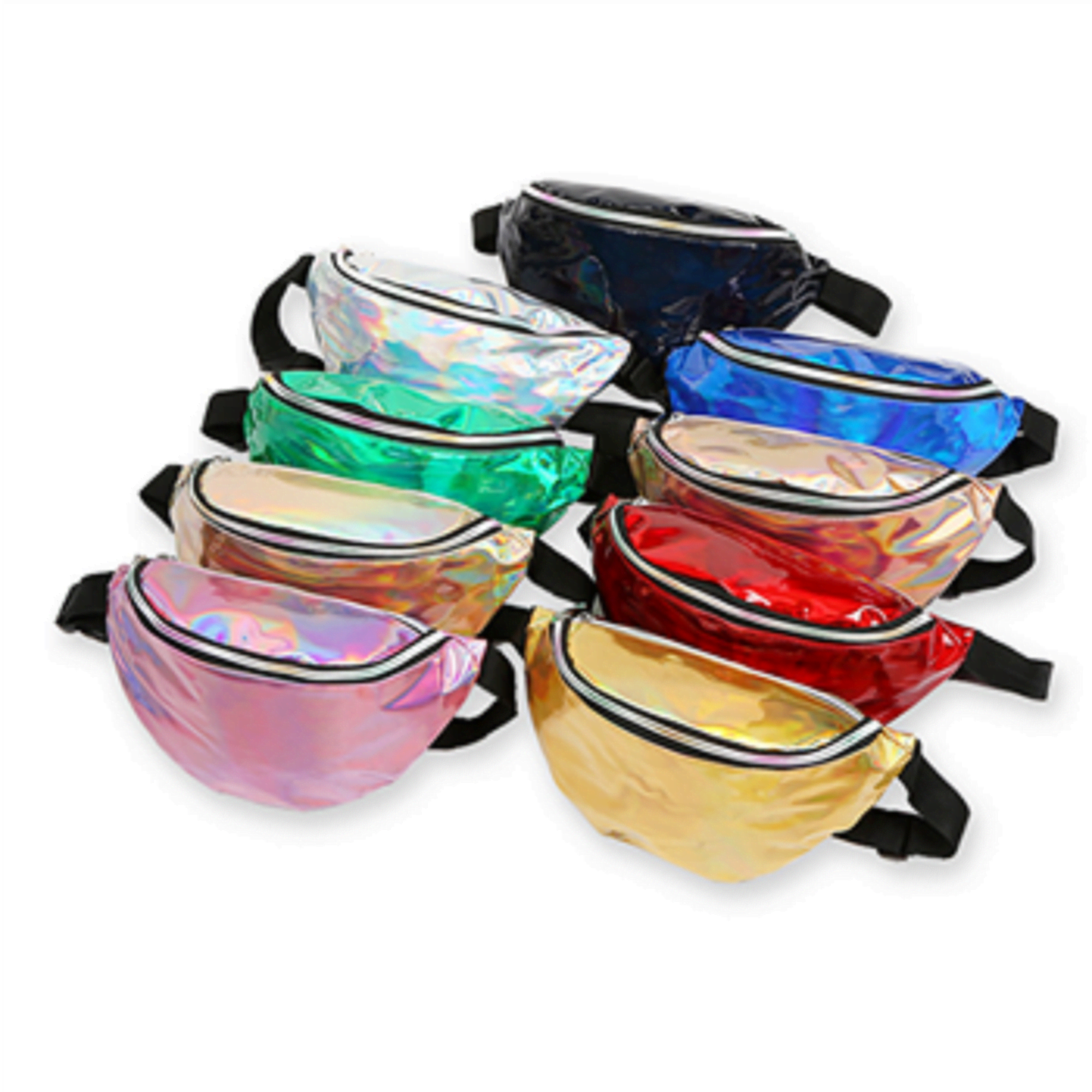 Iridescent fanny pack