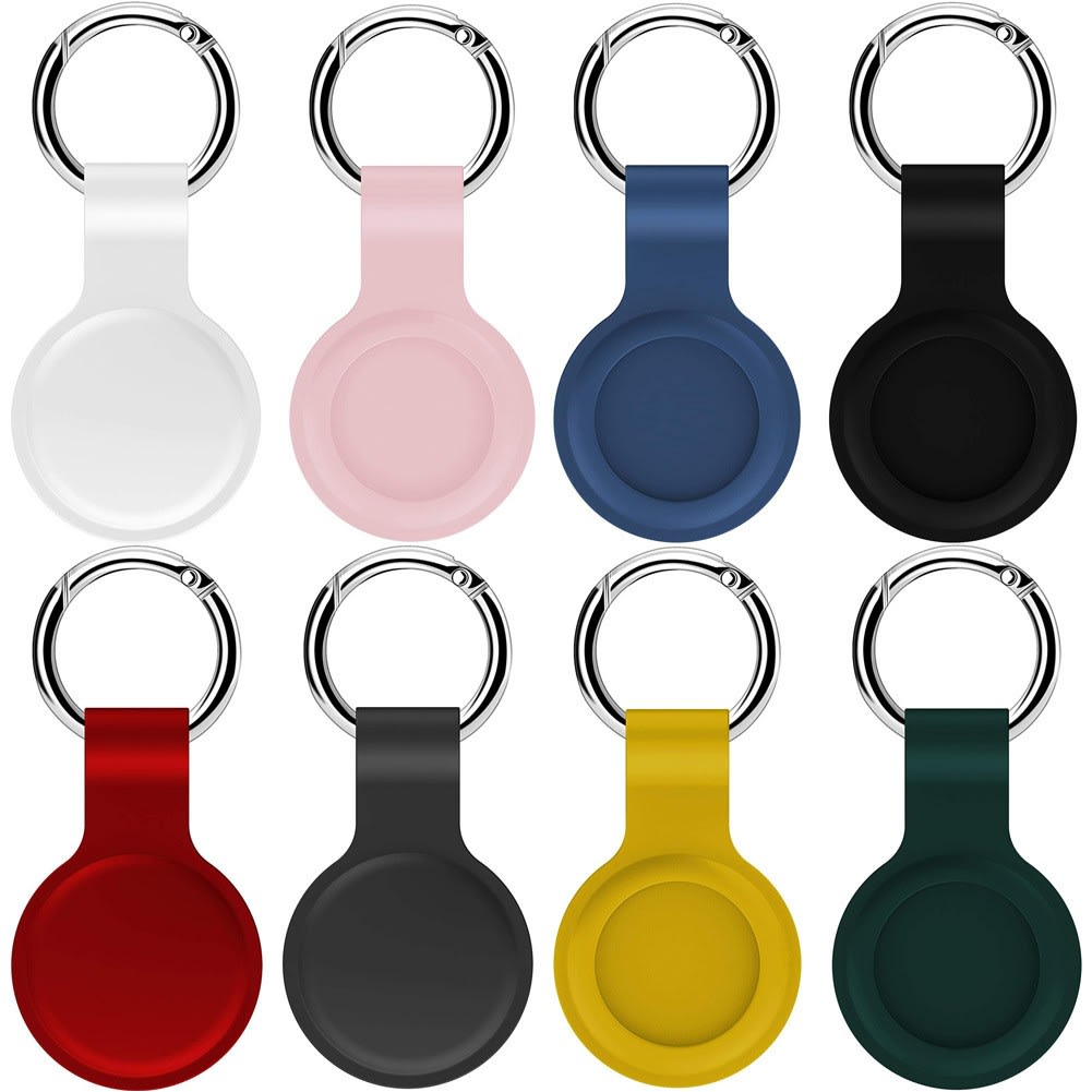 Silicone Cover for Airtag with Key Ring